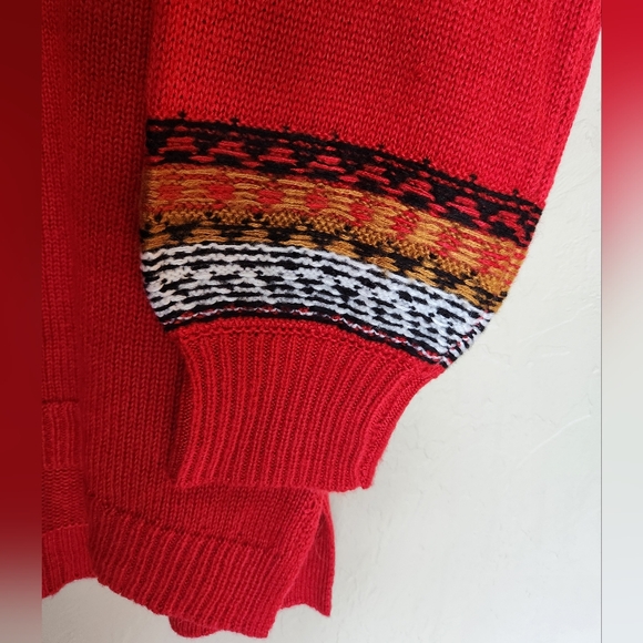 Maurices Red Fair Isle Sweater - Picture 5 of 5